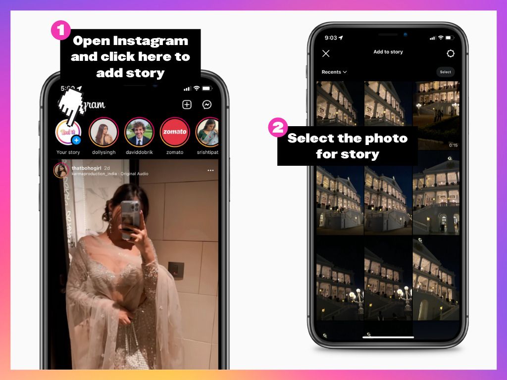 steps to tag someone in your Instagram story